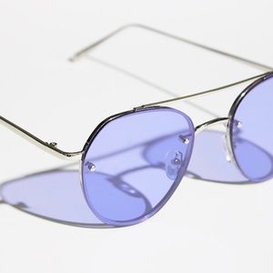 Accessories - Violet Oversized Aviator SUNGLASSES Sunnies Purple Accessories - Violet Oversized Aviator SUNGLASSES Sunnies Purple